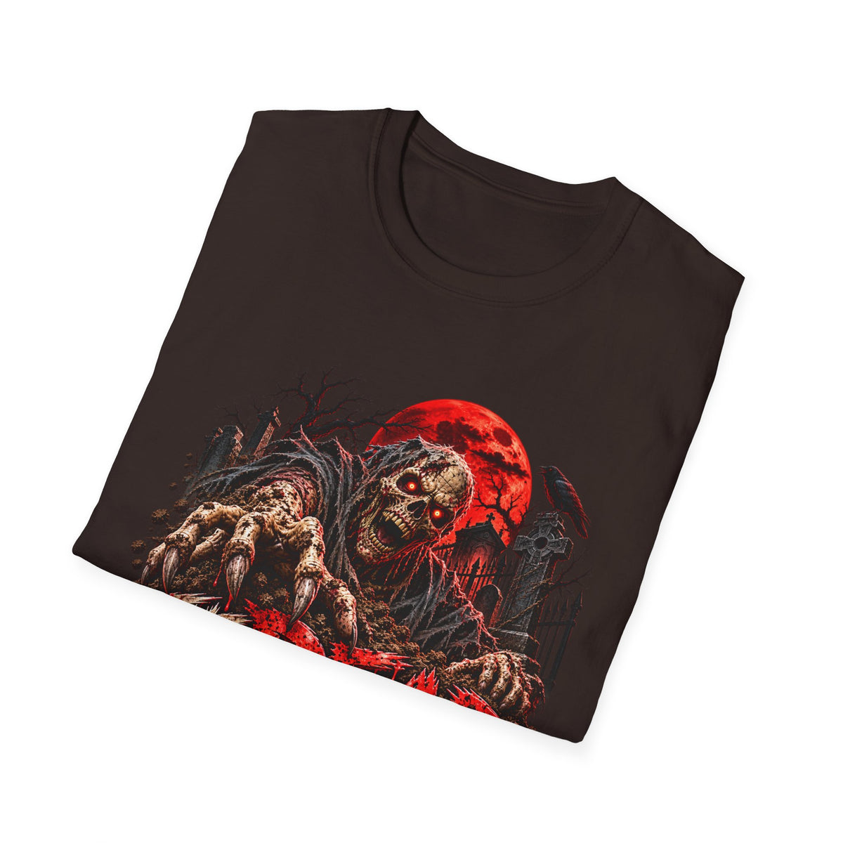 Zombie Graphic T-Shirt — "The Dead Don't Stay Down" Horror Tee