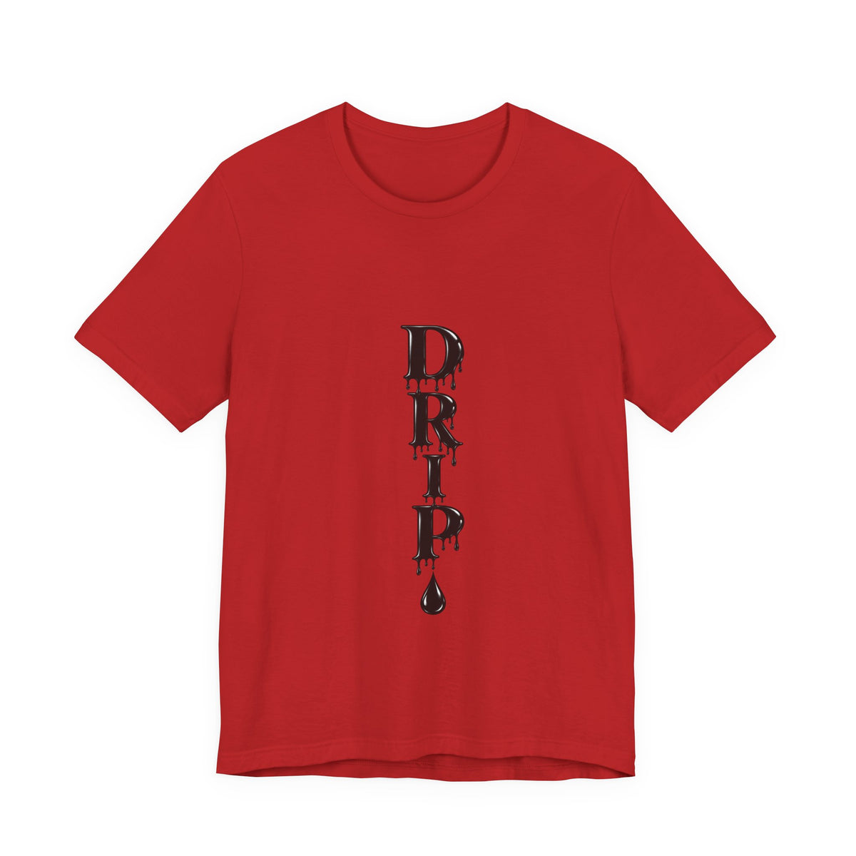 DRIP Vertical Drip Graphic Tee — Goth Streetwear Shirt