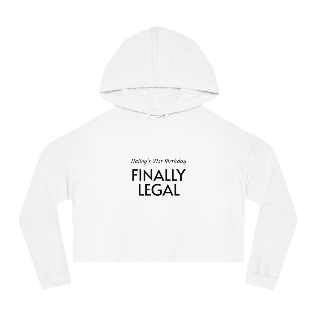 Women’s Cropped Hooded Sweatshirt