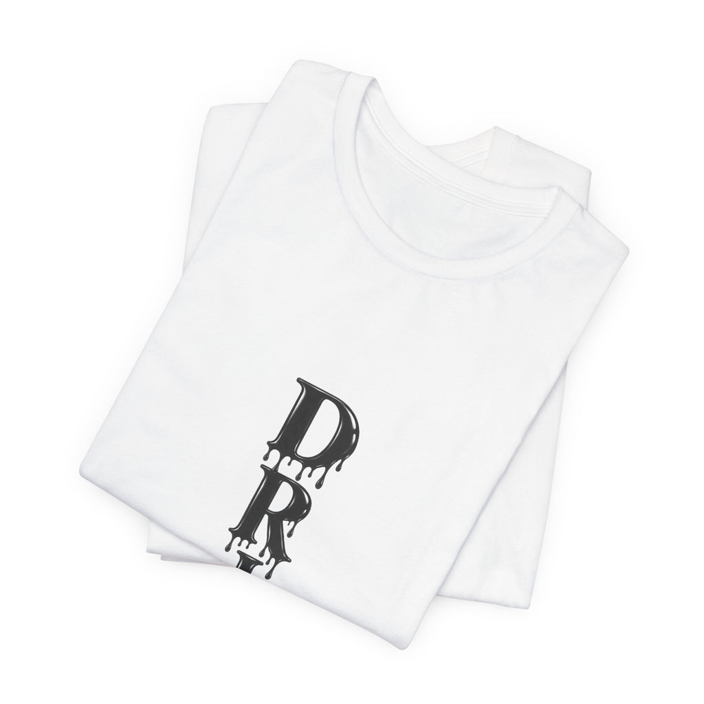 DRIP Vertical Drip Graphic Tee — Goth Streetwear Shirt
