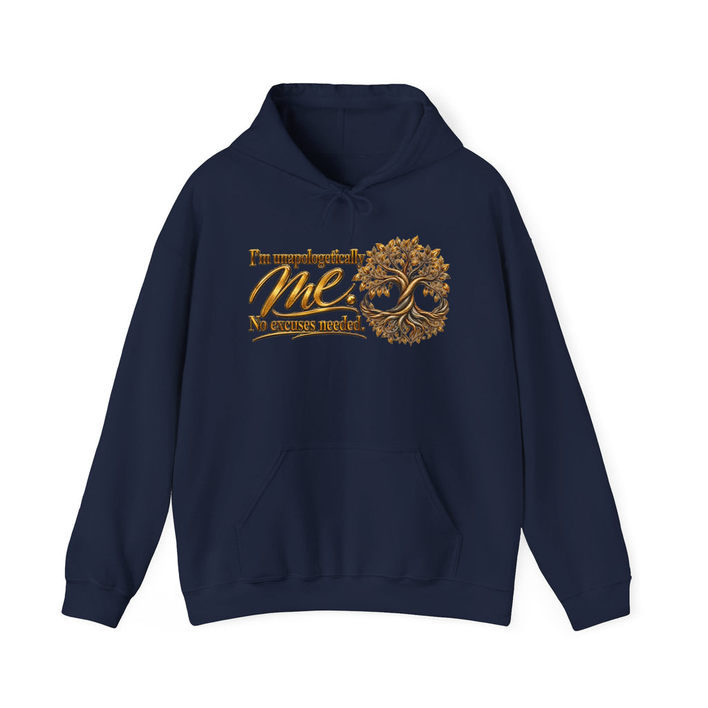 Tree of Me Hoodie — "I'm Me" Inspirational Graphic Hooded Sweatshirt