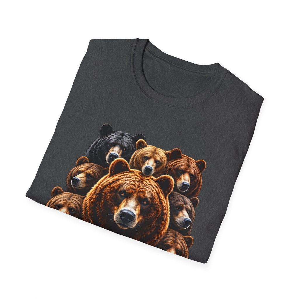 Bear Pack T-Shirt — "Strong Alone, Unstoppable Together" Teamwork Graphic Tee