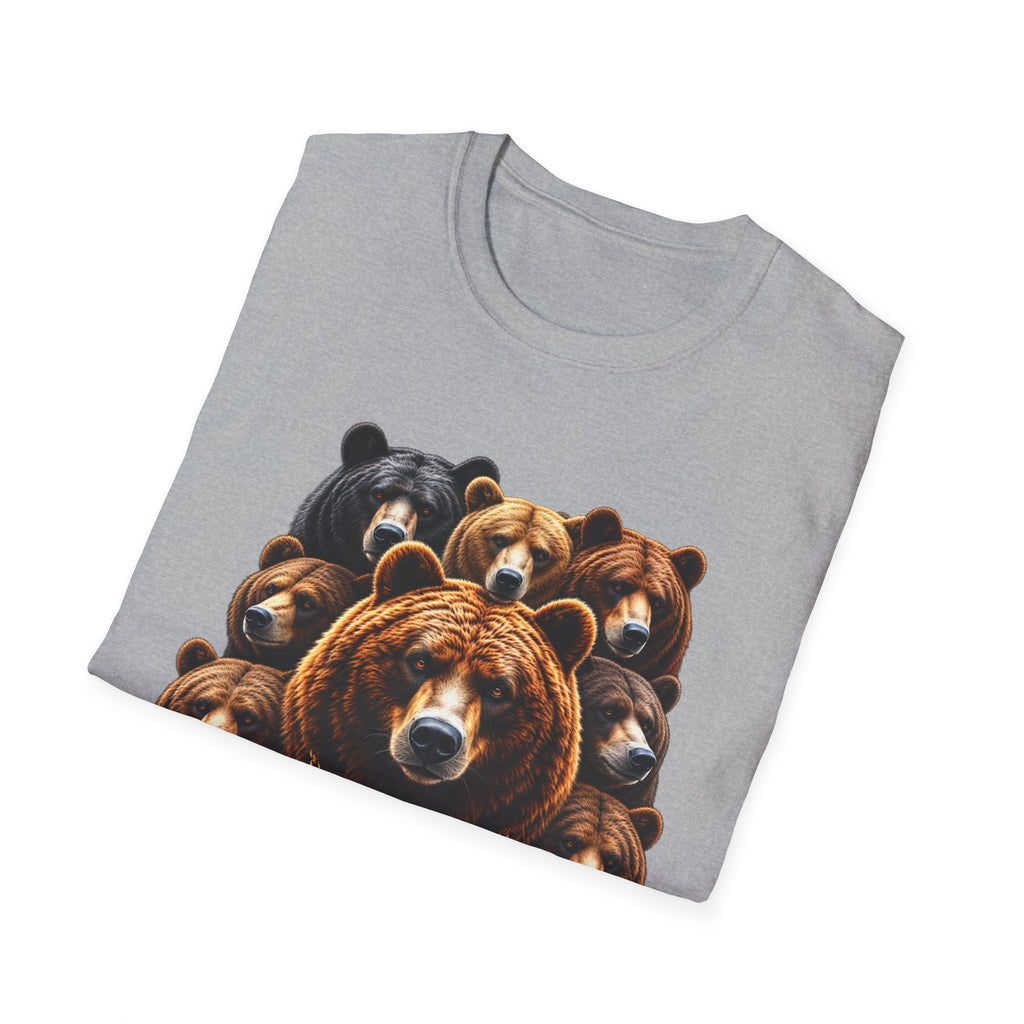 Bear Pack T-Shirt — "Strong Alone, Unstoppable Together" Teamwork Graphic Tee