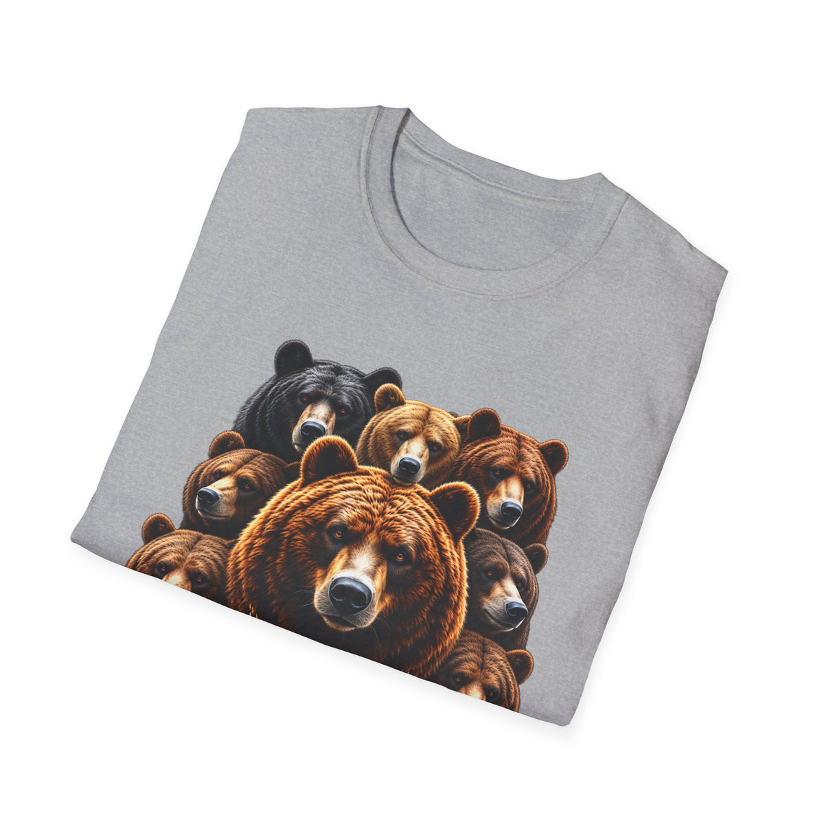 Bear Pack T-Shirt — "Strong Alone, Unstoppable Together" Teamwork Graphic Tee