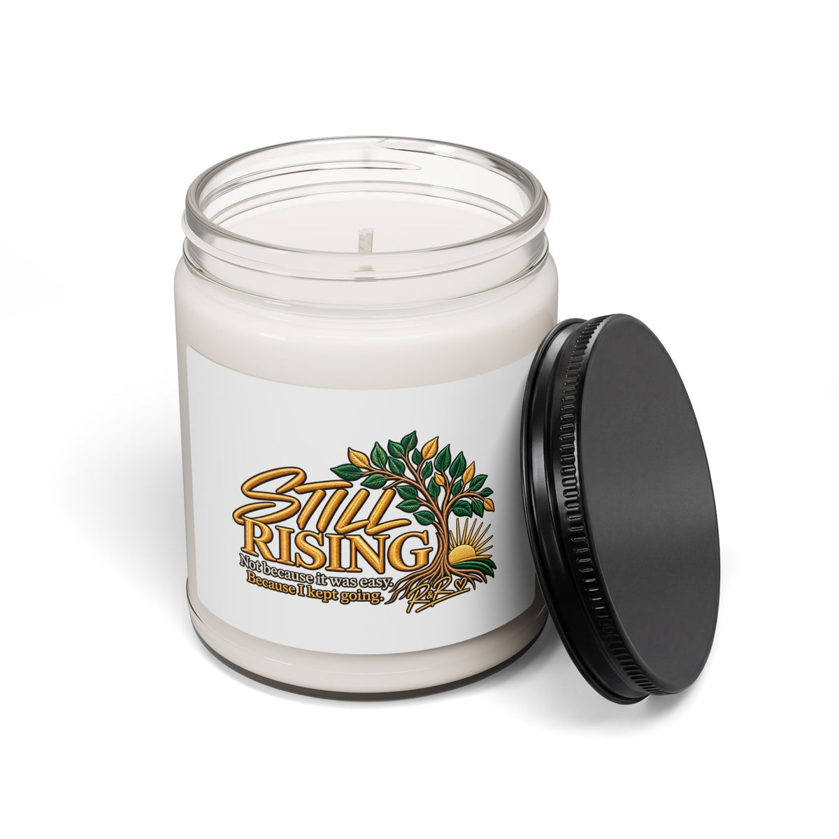 Still Rising Scented Soy Candle — 9oz Inspirational Tree Design