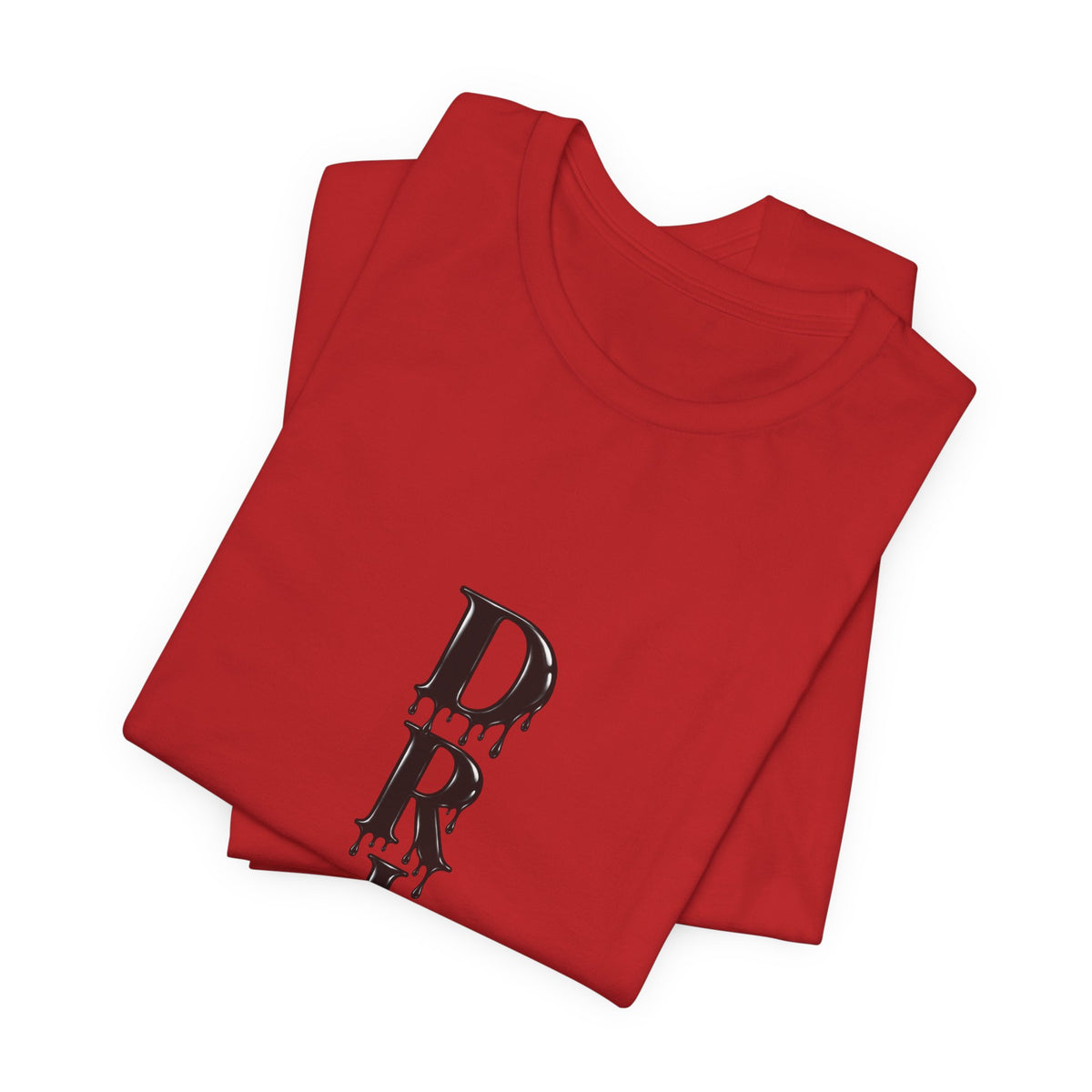 DRIP Vertical Drip Graphic Tee — Goth Streetwear Shirt