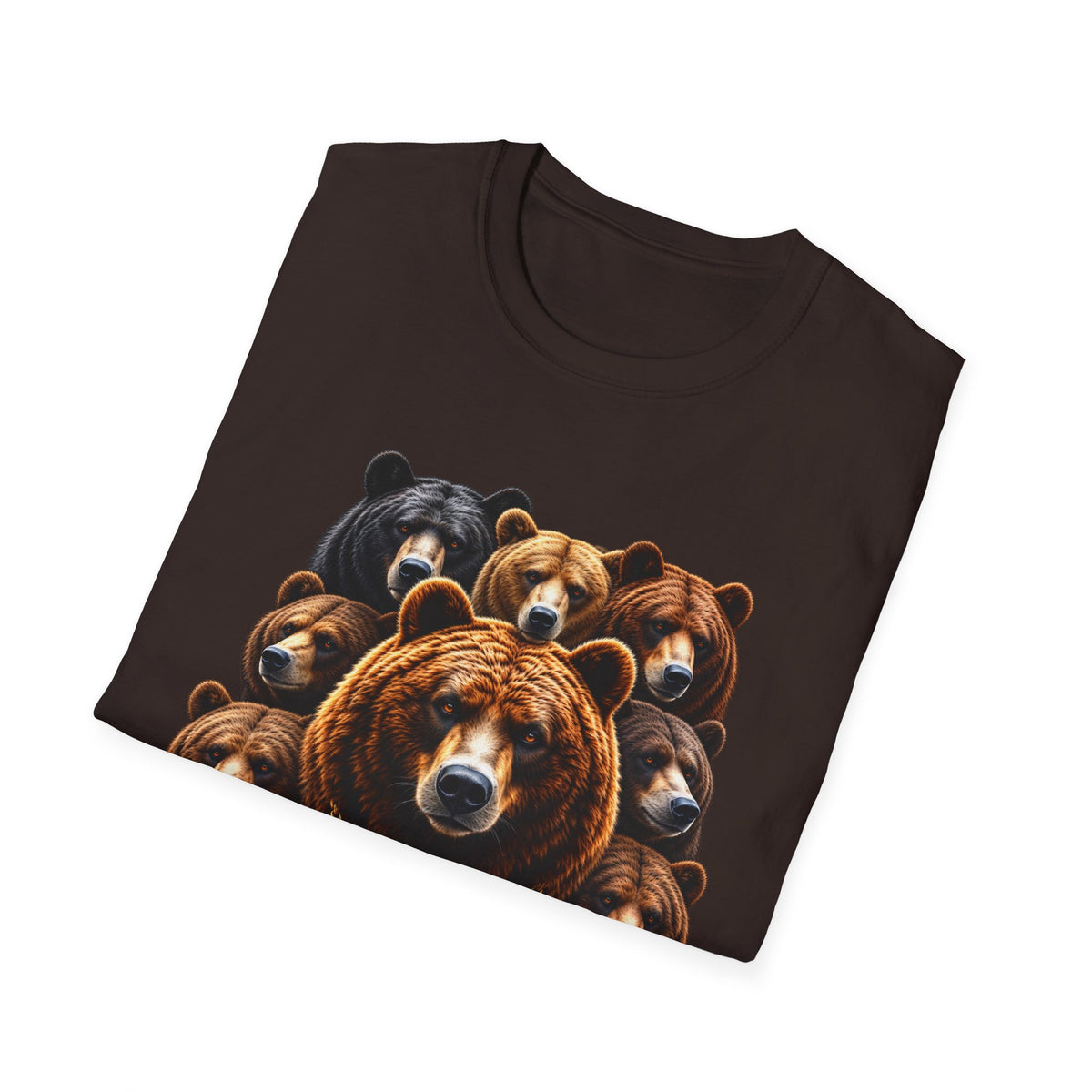 Bear Pack T-Shirt — "Strong Alone, Unstoppable Together" Teamwork Graphic Tee