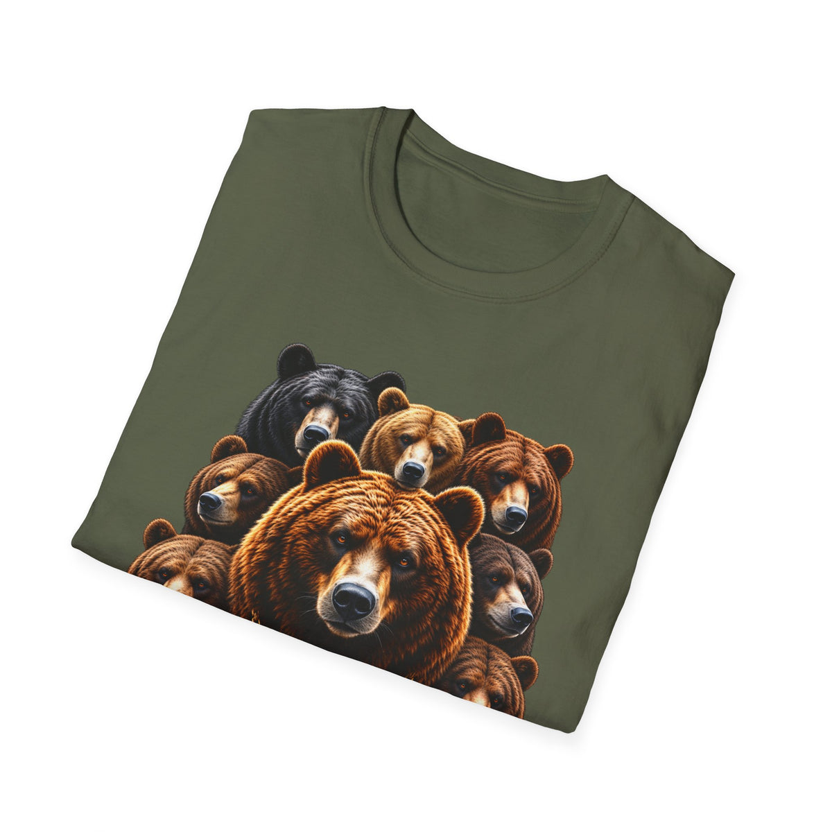 Bear Pack T-Shirt — "Strong Alone, Unstoppable Together" Teamwork Graphic Tee