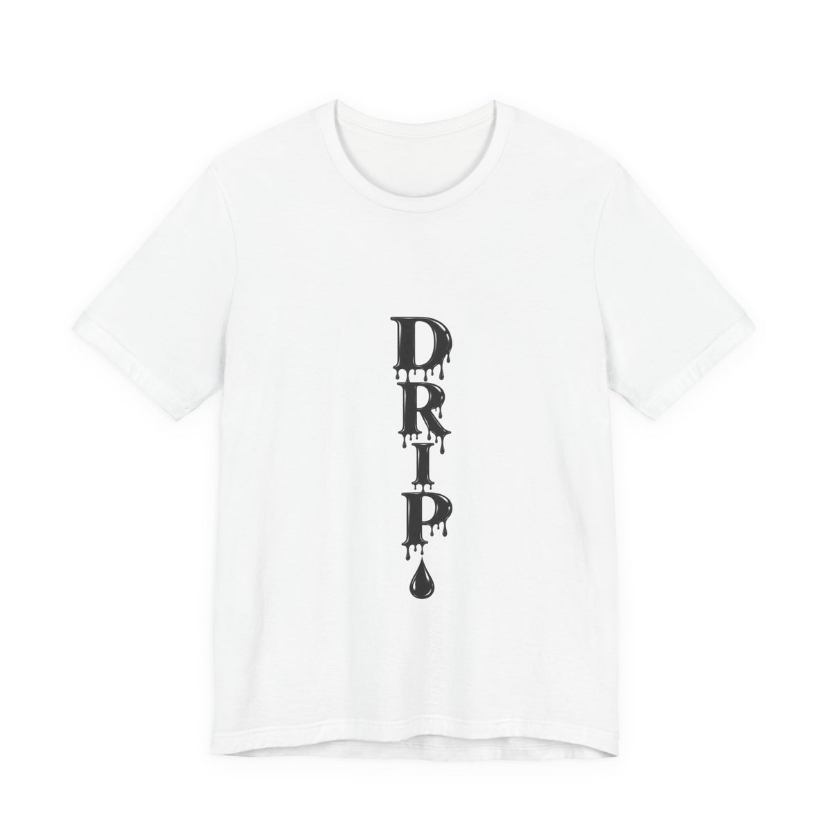 DRIP Vertical Drip Graphic Tee — Goth Streetwear Shirt