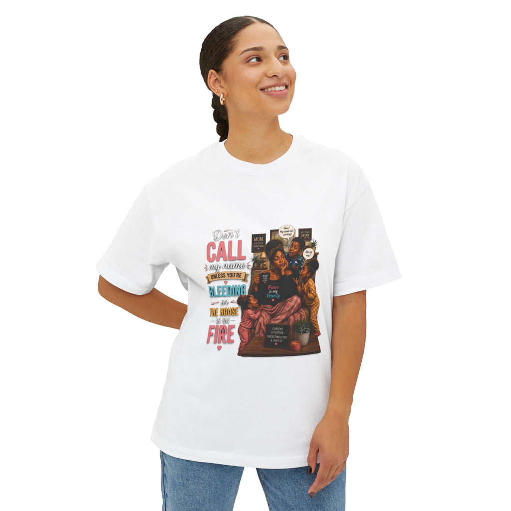 Overworked, stressed and stimulated  Boxy T-Shirt