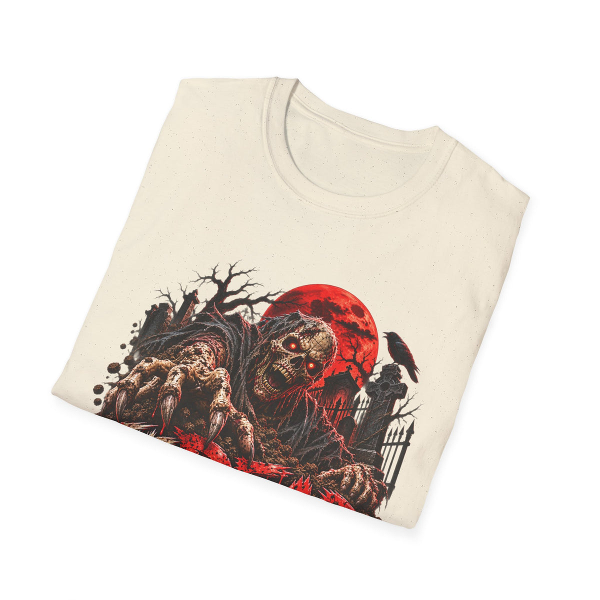 Zombie Graphic T-Shirt — "The Dead Don't Stay Down" Horror Tee