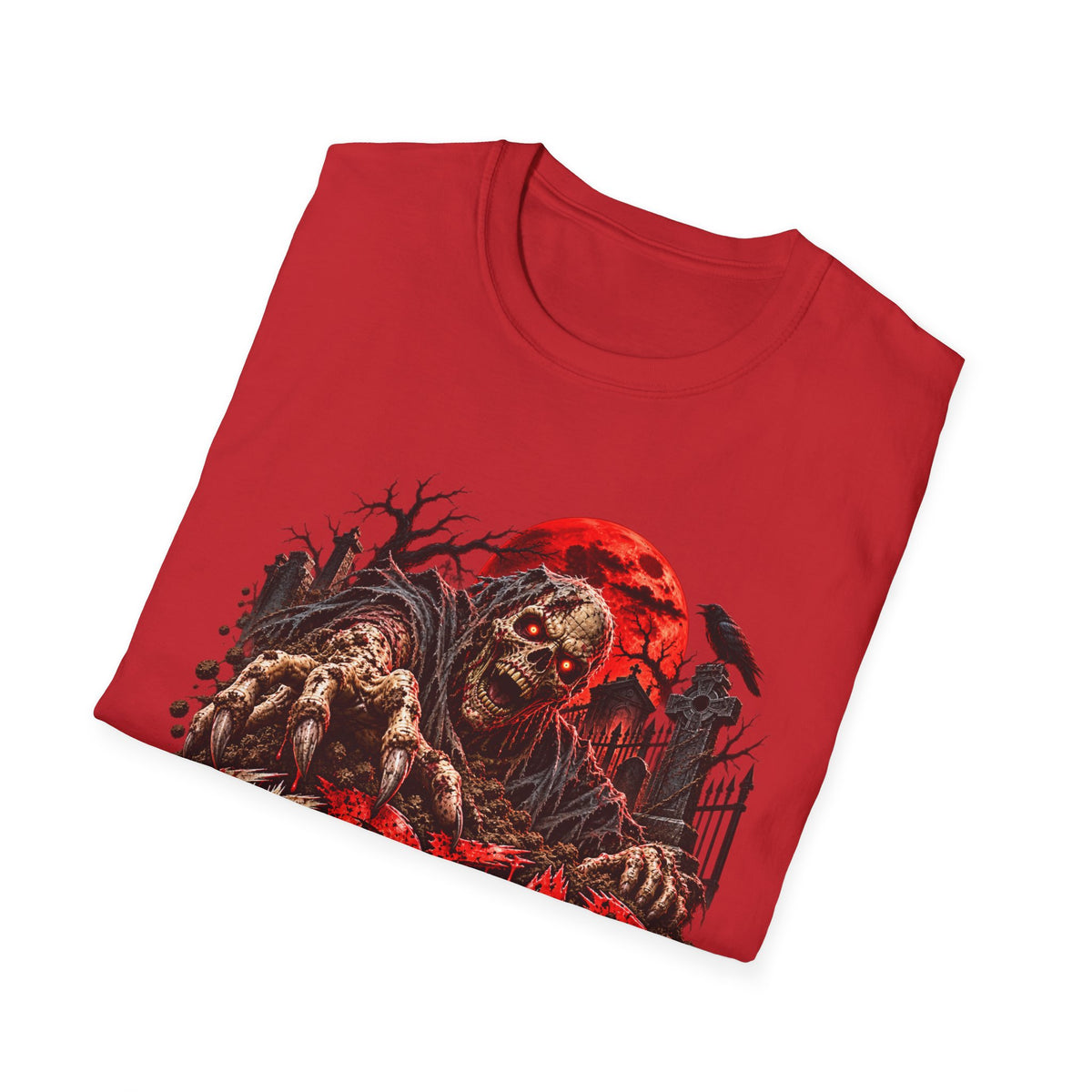 Zombie Graphic T-Shirt — "The Dead Don't Stay Down" Horror Tee
