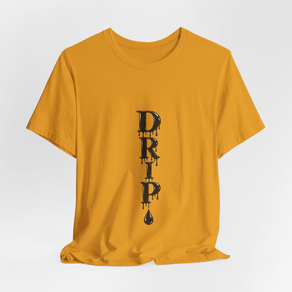 DRIP Vertical Drip Graphic Tee — Goth Streetwear Shirt