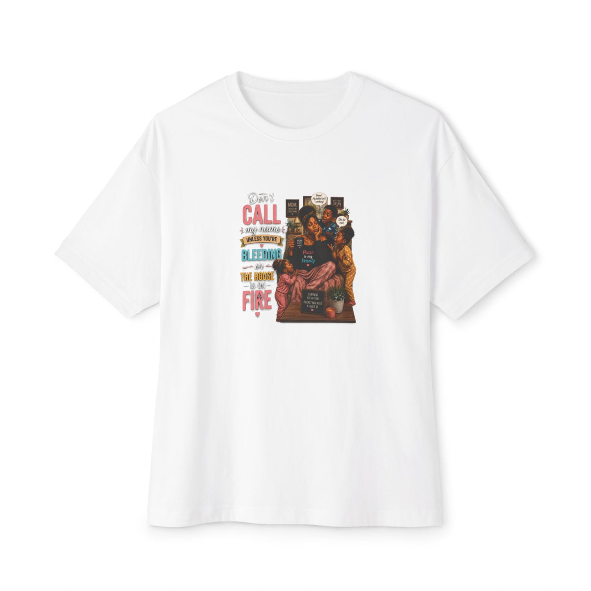 Overworked, stressed and stimulated  Boxy T-Shirt