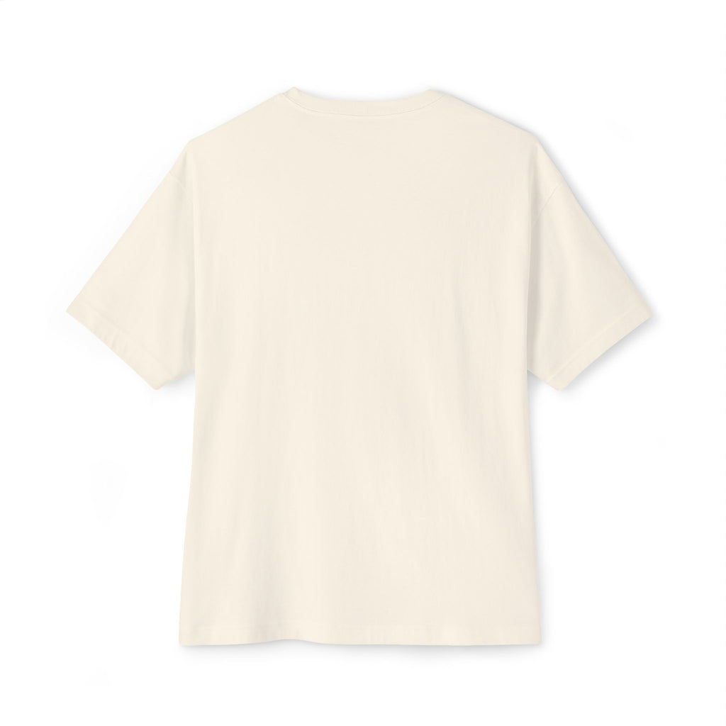 Geometric Bear Graphic Tee — Modern Animal Art Oversized T‑Shirt