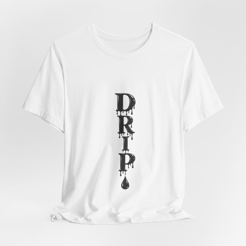 DRIP Vertical Drip Graphic Tee — Goth Streetwear Shirt