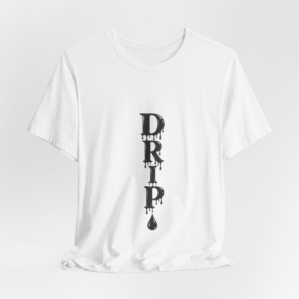 DRIP Vertical Drip Graphic Tee — Goth Streetwear Shirt