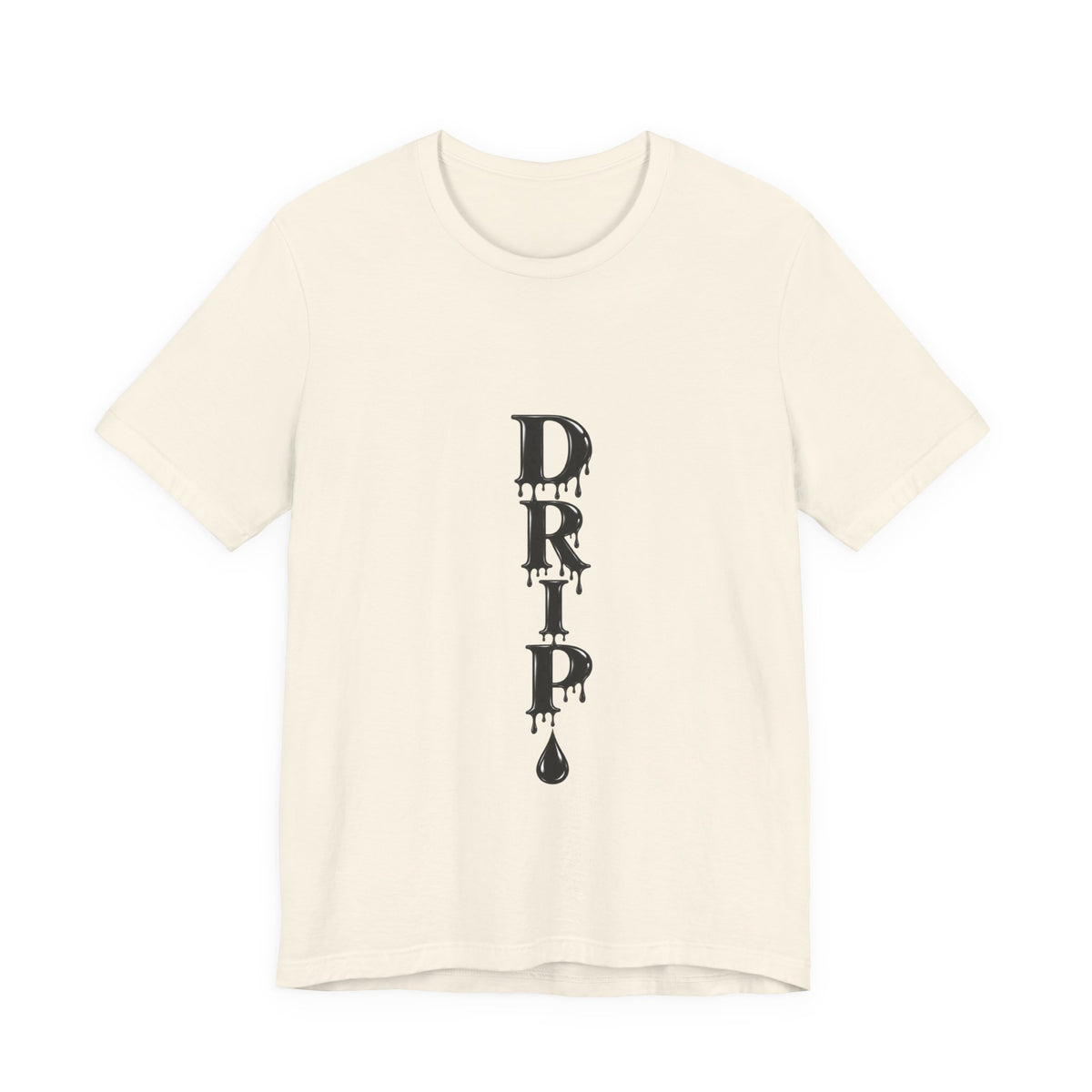 DRIP Vertical Drip Graphic Tee — Goth Streetwear Shirt