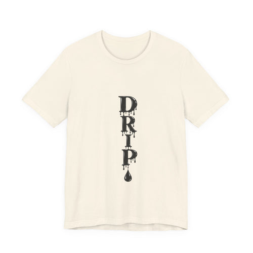 DRIP Vertical Drip Graphic Tee — Goth Streetwear Shirt