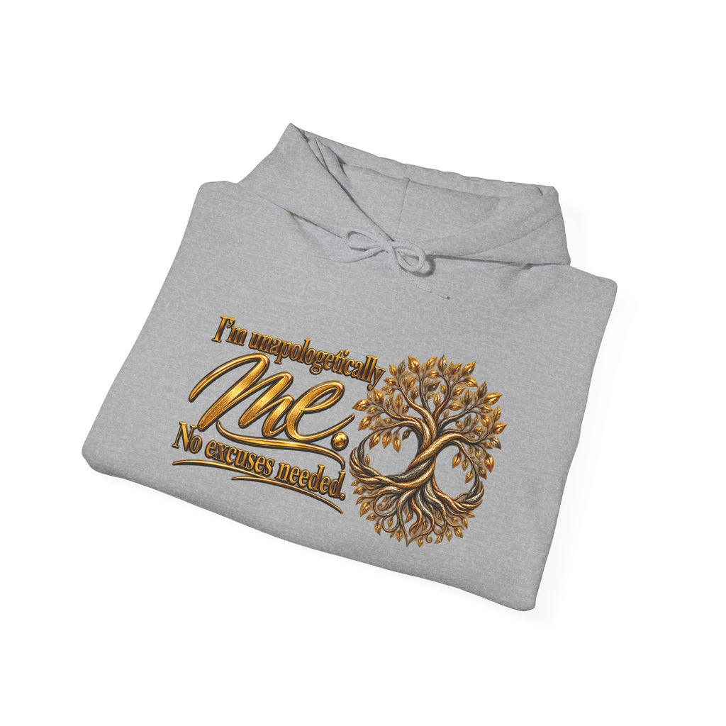 Tree of Me Hoodie — "I'm Me" Inspirational Graphic Hooded Sweatshirt