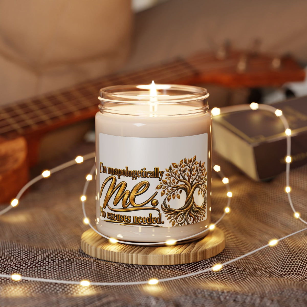 Scented Soy Candle — "Me Time" Relaxing Aromatherapy Candle (9oz)