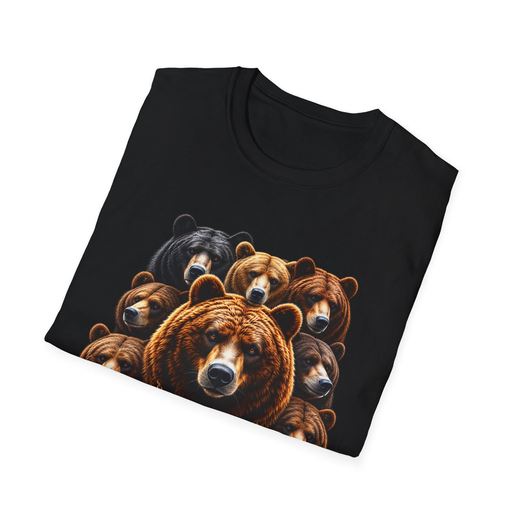 Bear Pack T-Shirt — "Strong Alone, Unstoppable Together" Teamwork Graphic Tee
