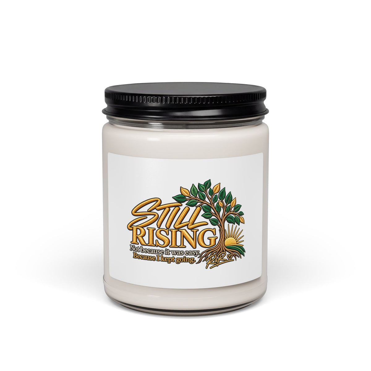 Still Rising Scented Soy Candle — 9oz Inspirational Tree Design