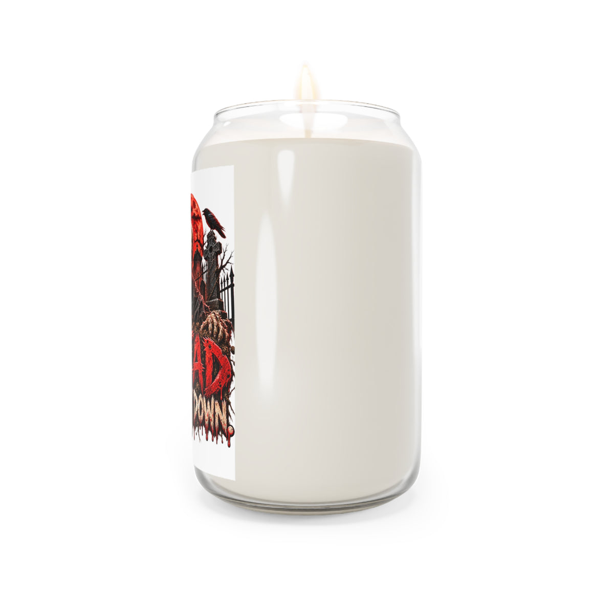 Horror Soy Candle - "The Dead Don't Stay Down" Scented 13.75oz