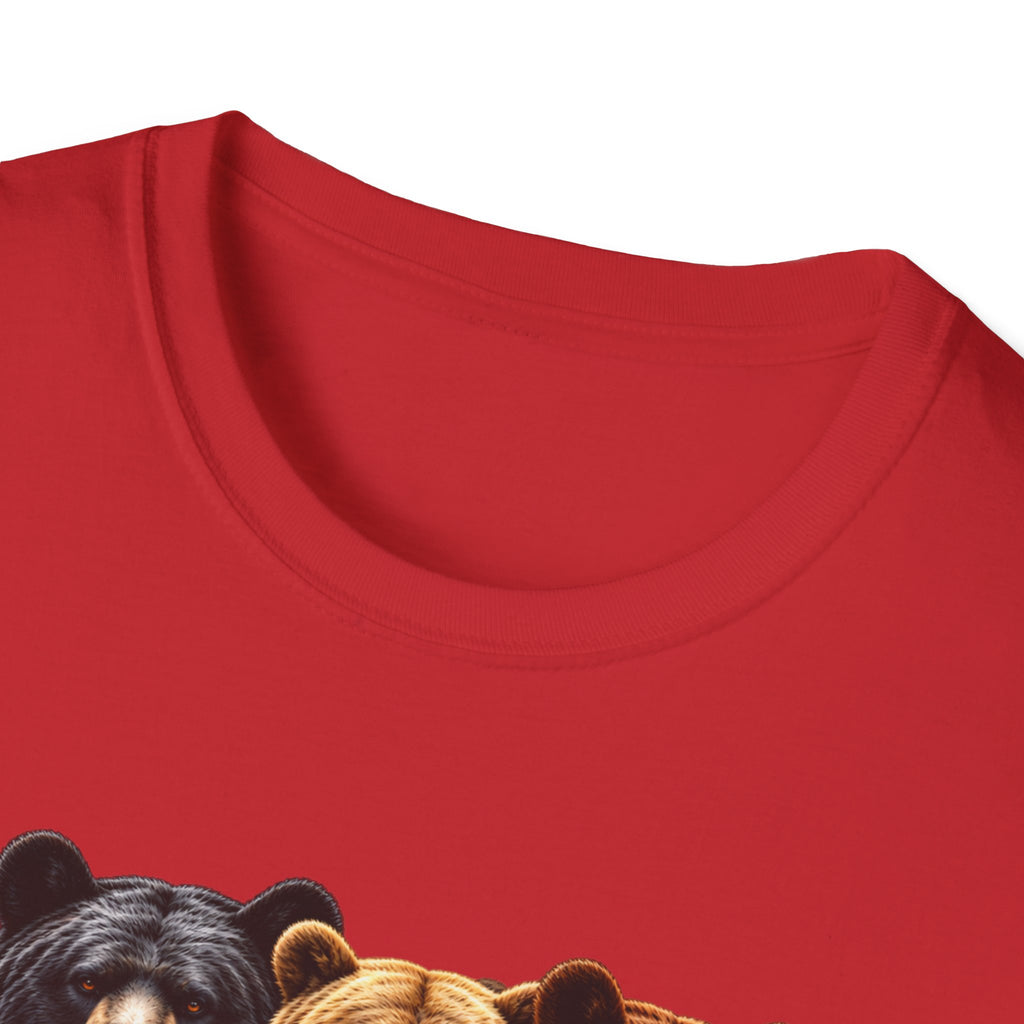 Bear Pack T-Shirt — "Strong Alone, Unstoppable Together" Teamwork Graphic Tee
