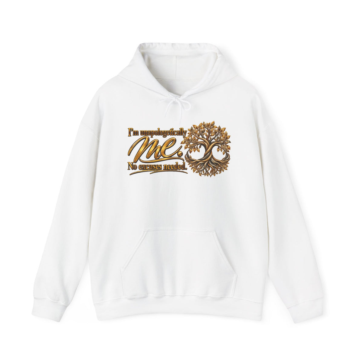 Tree of Me Hoodie – Inspirational "I'm Rooted in Me" Graphic Sweatshirt