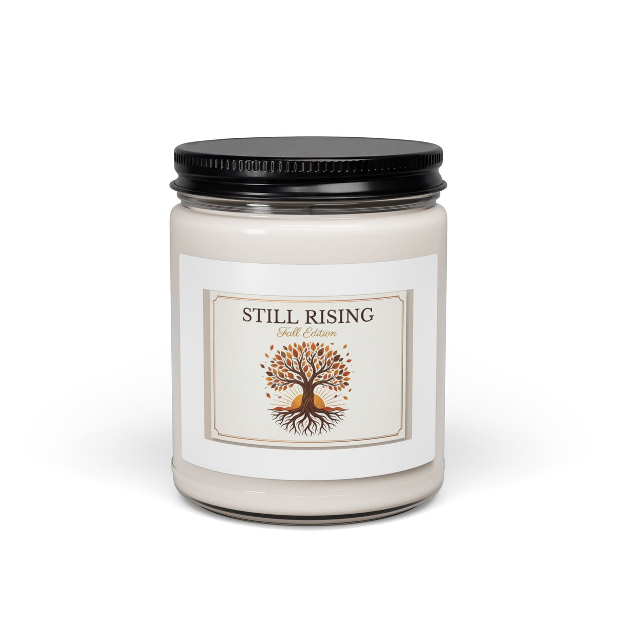 Still Rising Fall Edition Scented Soy Candle — 9oz Autumn Candle (Apple Harvest, Cinnamon Vanilla, Christmas Warmth)